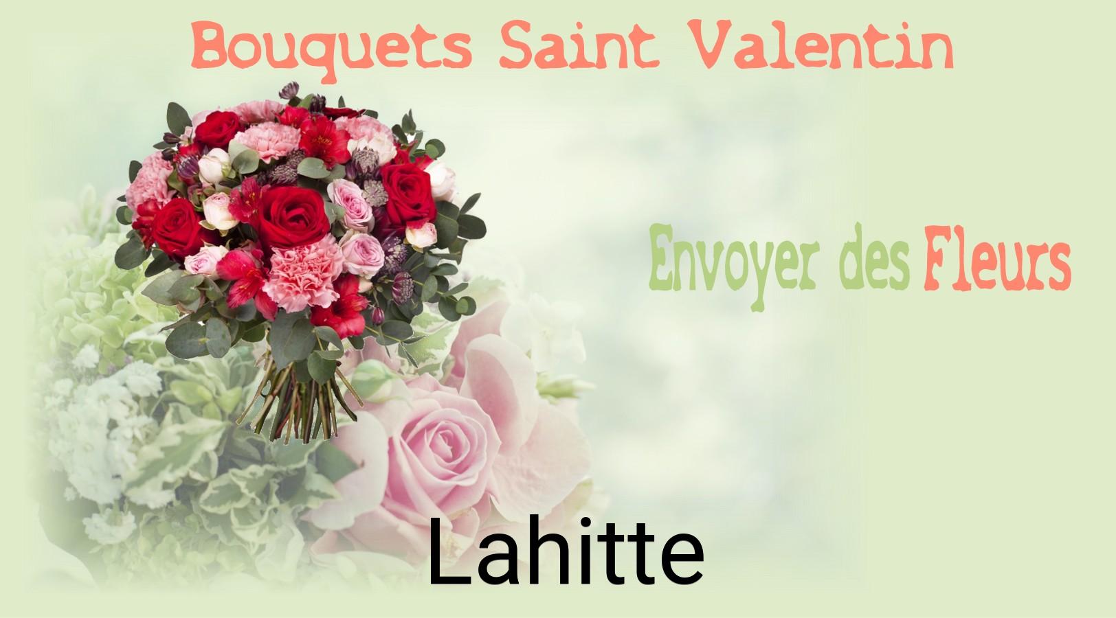 Roses de Saint-Valentin livrées à Lahitte